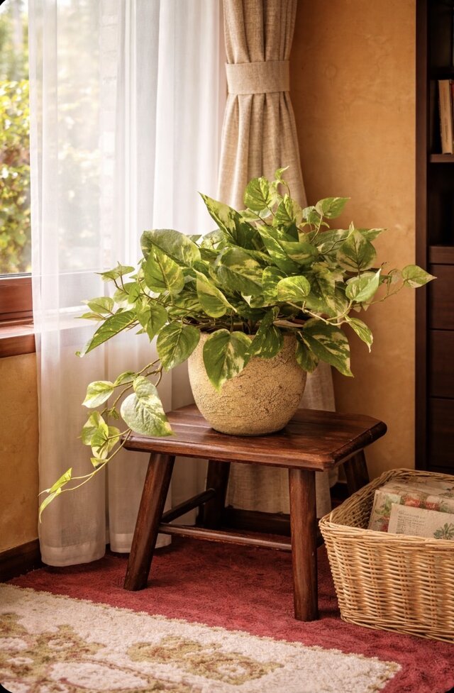 光触媒 人工観葉植物 ウォールグリーン フェイクグリーン ポトス