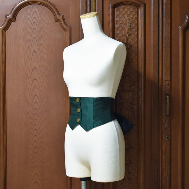 新品　Paula Canovas del Vas ベルト　コルセット　リボン リアルスタイル REAL STYLE サッシュベルト リボン ベルト レディース