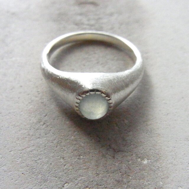 若緑の翡翠 リング / SV925,ミャンマー翡翠 | iichi 日々の暮らしを