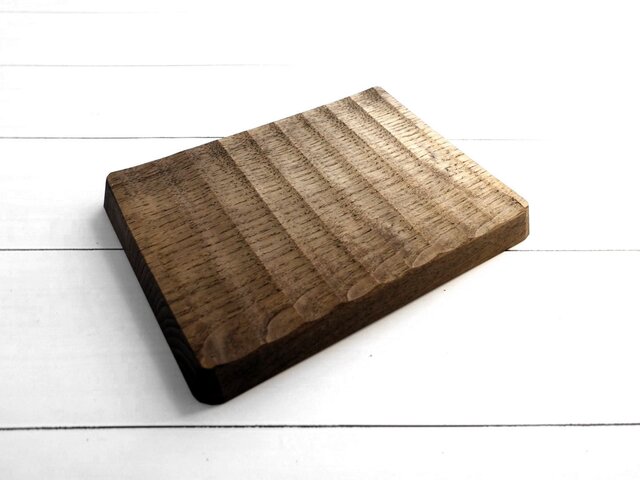 小さめの我谷盆 栗渋染め | iichi 日々の暮らしを心地よくする