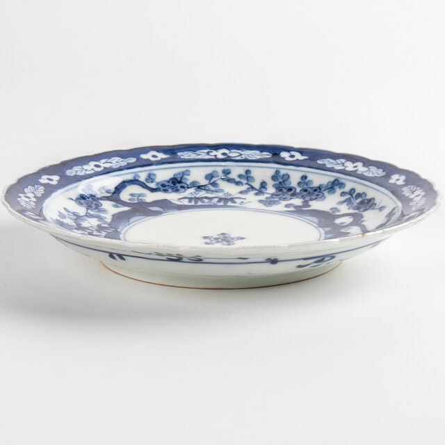 古伊万里 染付松竹梅文七寸皿 明治時代 F131-A | iichi 日々の暮らしを