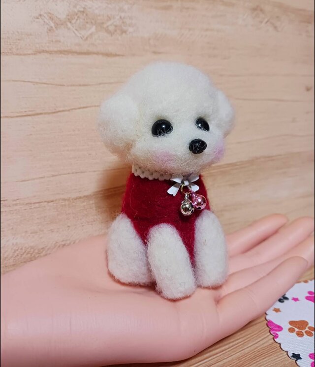 おすましさん トイプードル早くケーキ食べたいねー | iichi 日々の