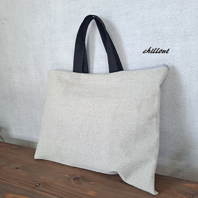 入園・入学】リネン×ブラック：入園バッグ5点セット【0654】 | iichi