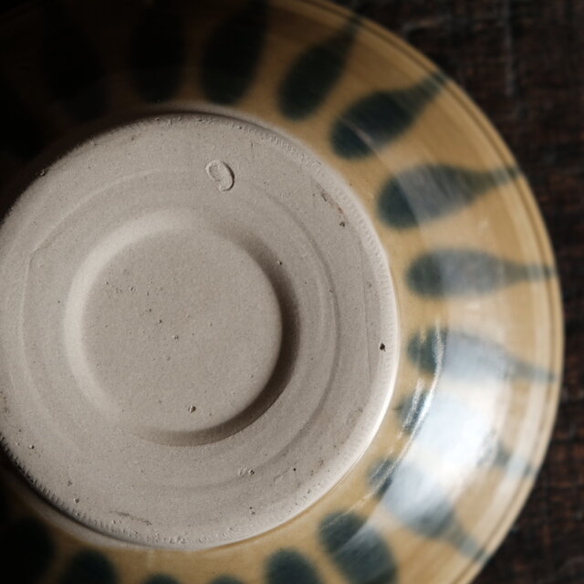 十草模様◇瀬戸焼 時代すり鉢 碗 古風 味のあるお品物 骨董・antiques