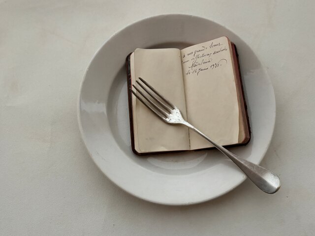 Creil et Montereau クレイユモントロー 少し大きめのデザートプレート