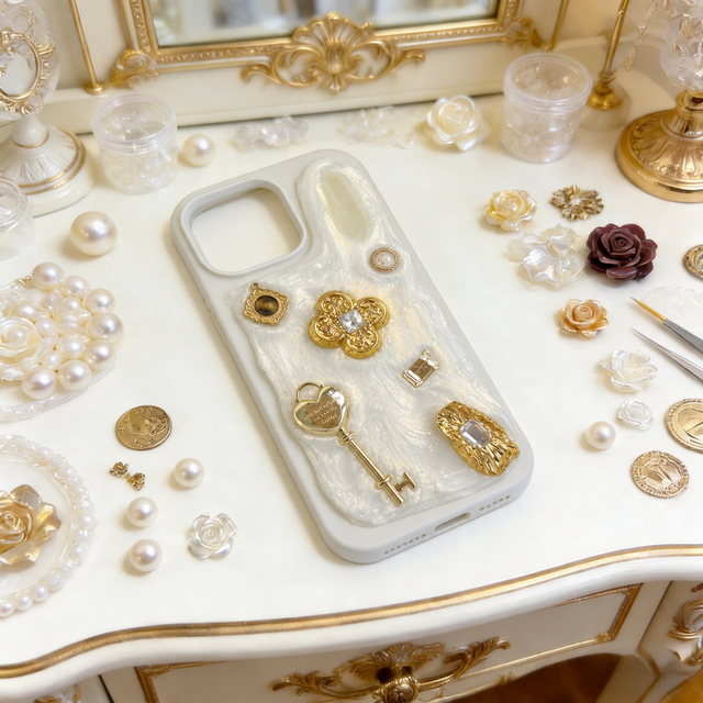 金運アップを願う開運・招財 iPhone・スマホケース 天然黄水晶