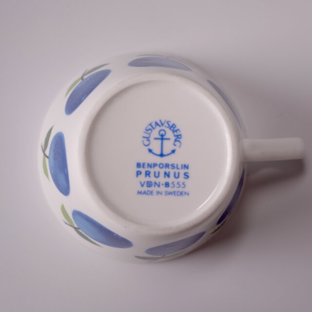 Gustavsberg Prunus C&S グスタフスベリ プルーヌス コーヒーカップ