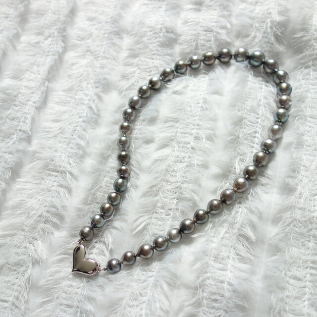 黒蝶真珠（南洋タヒチブラックパール）ネックレス 2WAY | iichi 日々
