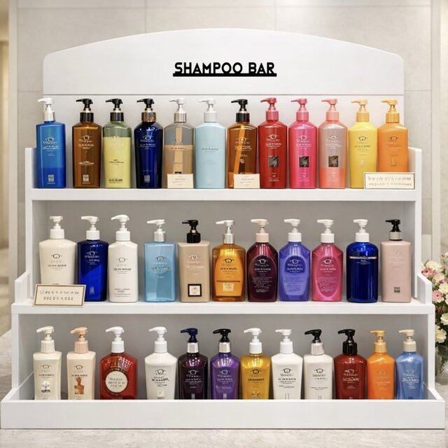 送料無料】 SHAMPOO BAR 立体サインプレート［ブラック］ヘアサロン