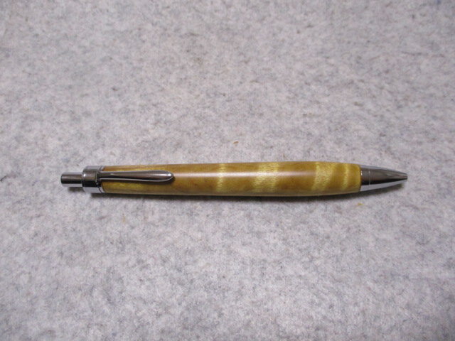 【お盆休みSALE】　工房智　沙沈金絲楠木　縮み杢　ボールペン it-69a130063cd1c-1200.jpg