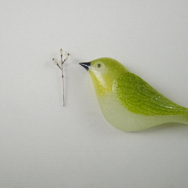 鳥のオブジェ［春の便り］① | iichi 日々の暮らしを心地よくする