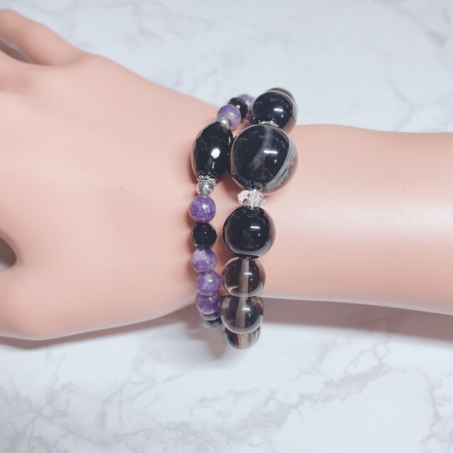✦1点限定✦揺るがない軸をつくる 天然石ブレスレット｜天眼石