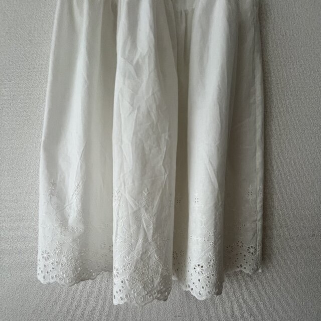 コットンレース ペチスカート(色選択) | iichi 日々の暮らしを心地よく