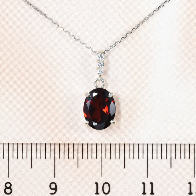 ガーネット ペンダントトップ SV925 シルバー CJ035CIBSN | iichi 日々