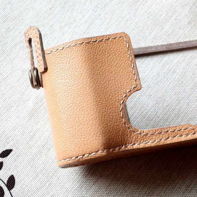 売約済み】オリンパス Pen E-P7用 カメラケース 本革ハンドメイド