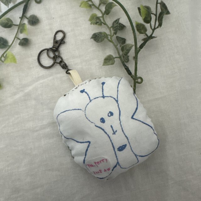 ハンドメイド ミナペルホネンonedayキーリング | iichi 日々の暮らしを