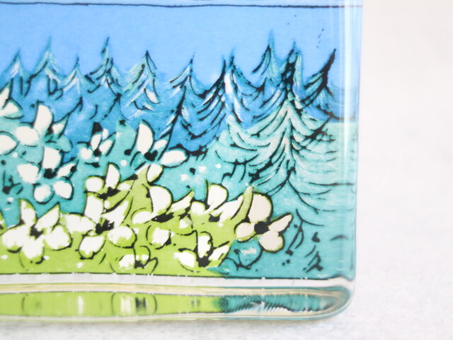 iittala / Heljä ガラスカード / Lämpö Auringon 小 No.6439 | iichi