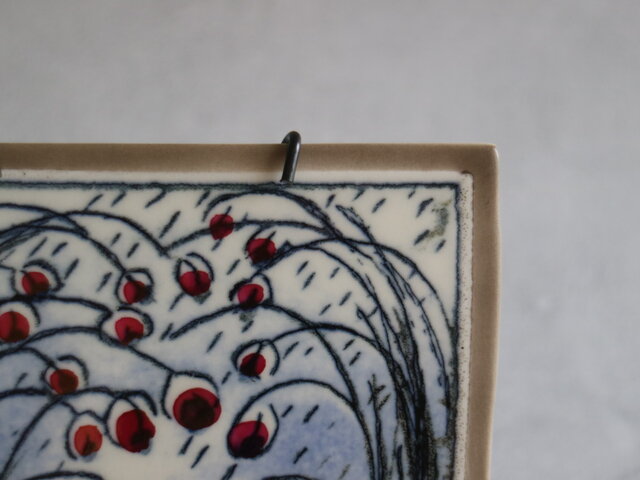 ARABIA / Helja ヘルヤ/ ウォールプレート Oksien suojassa No.6605