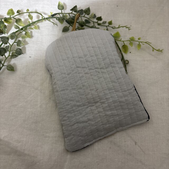 ハンドメイド☆ラリーキルトカンタキルトパッチワーク藍染鍋敷き鍋