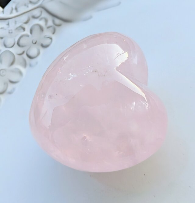愛に溢れるクリスタル✨ハート型ローズクォーツの原石』 | iichi 日々