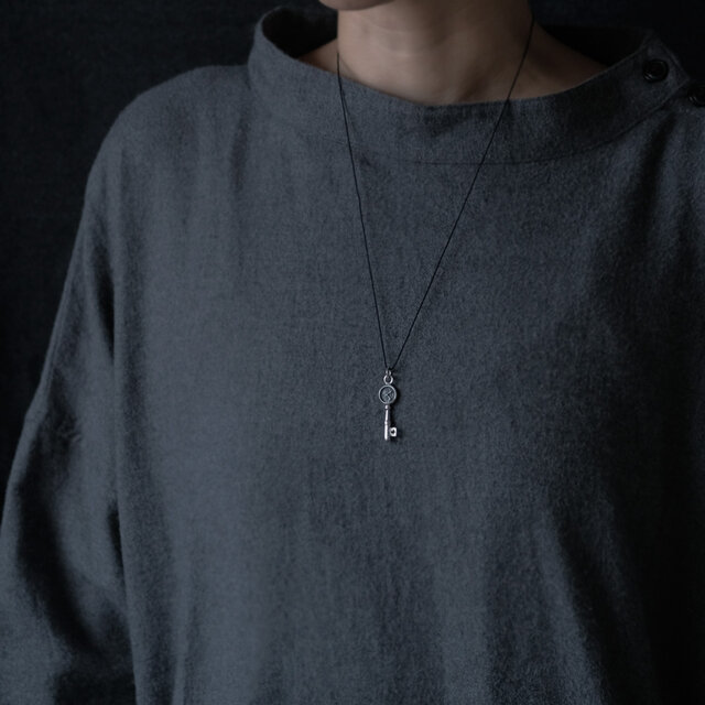 Key 鍵 コード ネックレス シルバー925 | iichi 日々の暮らしを