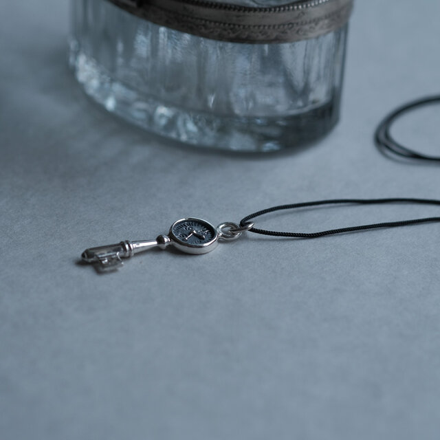 Key 鍵 コード ネックレス シルバー925 | iichi 日々の暮らしを