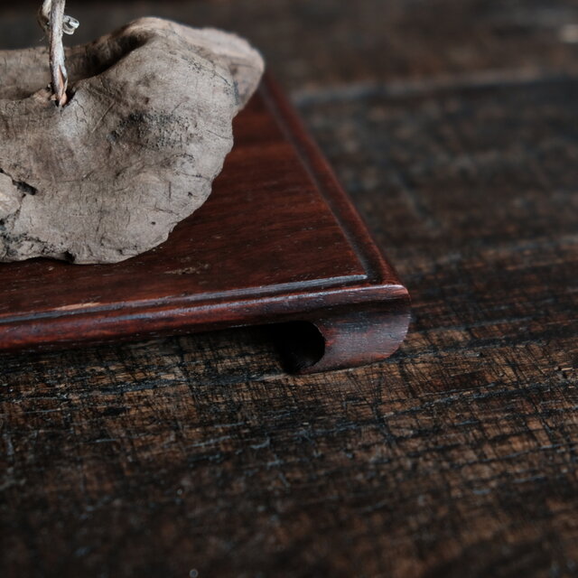 時代天然木花台に流木◇インテリアオブジェ アンニュイ 古民家 乾き