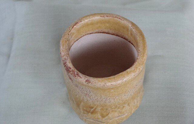 キ2黄瀬戸釉 植物用小鉢 | iichi 日々の暮らしを心地よくする