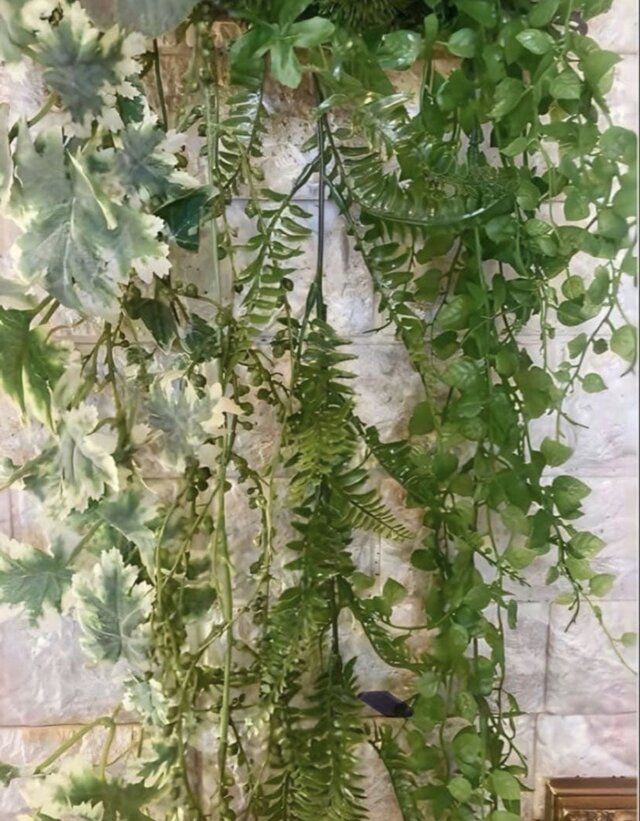 光触媒 人工観葉植物 ウォールグリーン フェイクグリーン 壁掛け20433