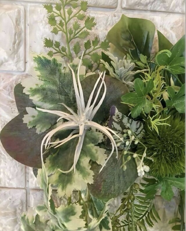 光触媒 人工観葉植物 ウォールグリーン フェイクグリーン 壁掛け20433