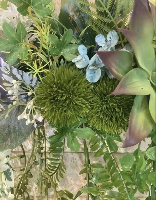 光触媒 人工観葉植物 ウォールグリーン フェイクグリーン 壁掛け20433