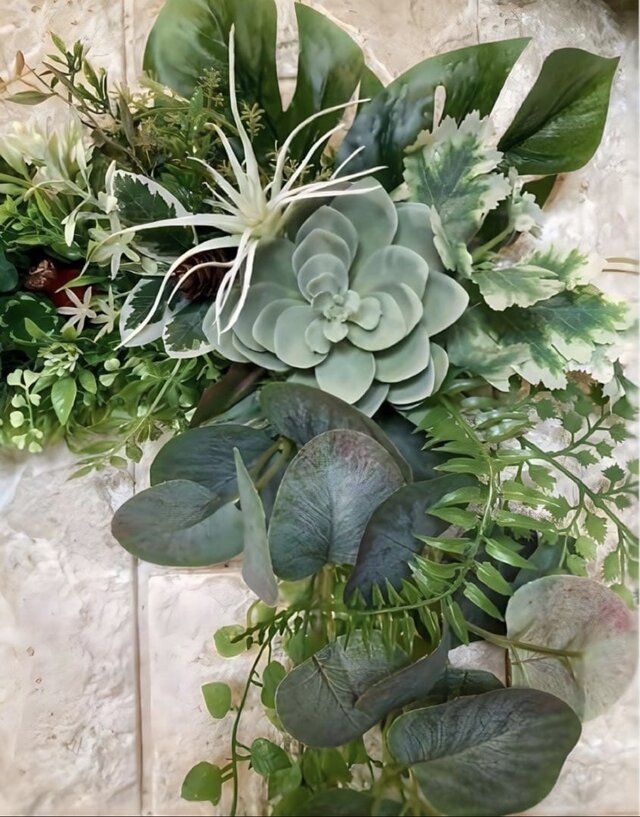 光触媒 人工観葉植物 ウォールグリーン フェイクグリーン 壁掛け405