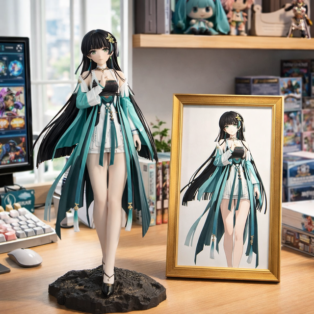 キャラクターを立体作品に｜オーダーメイドフィギュア制作｜創作キャラ