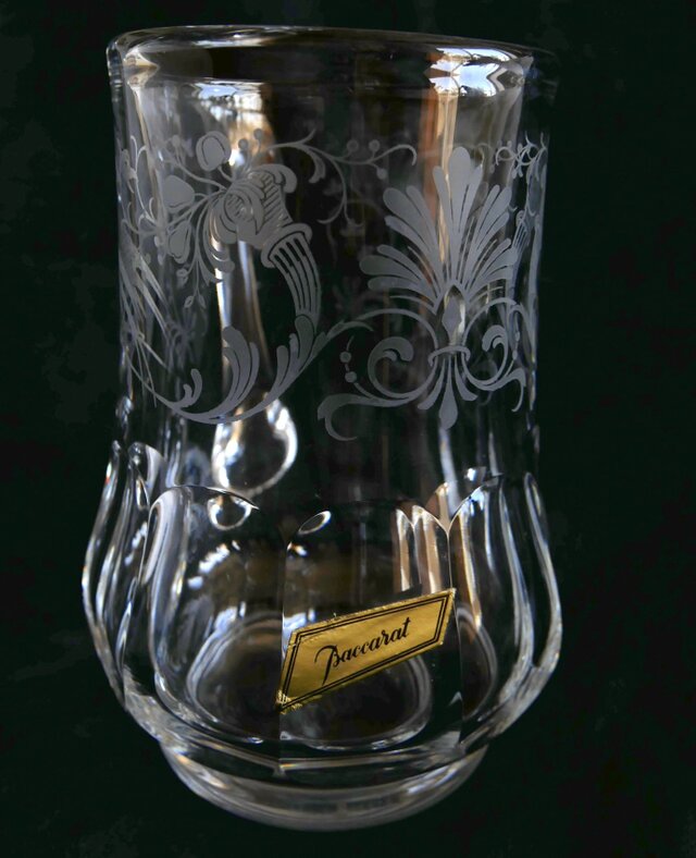 Baccarat】バカラ フランス製 コレクターズグラス 美品ヴィンテージ
