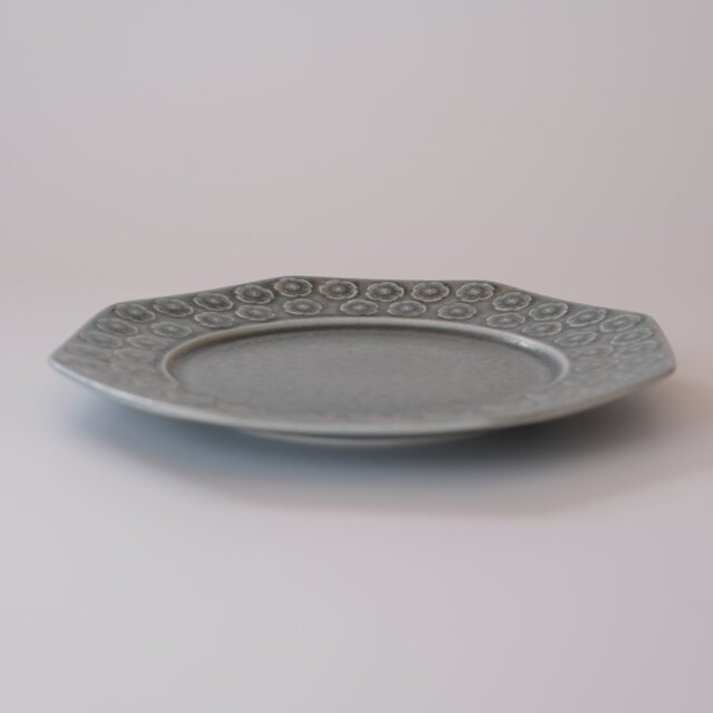 希少 クイストゴー AZUR 北欧食器 デザート サラダ 八角型 プレート1客B Jens H. Quistgaard Azur plate クイストゴー アズール 17cmプレート