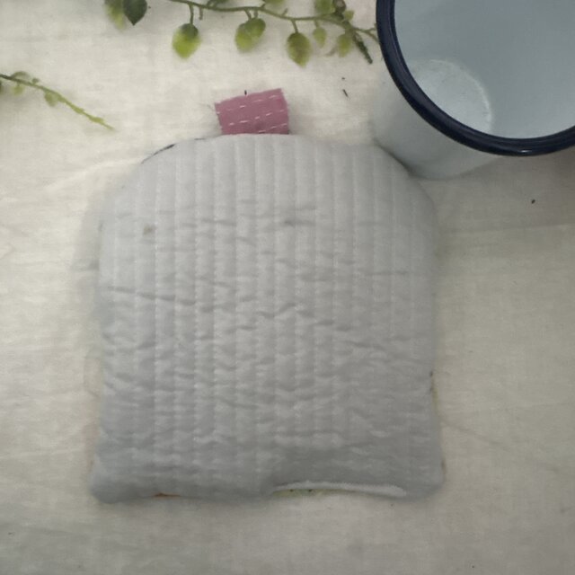 ハンドメイド☆ラリーキルトカンタキルトパッチワーク鍋敷き鍋つかみ