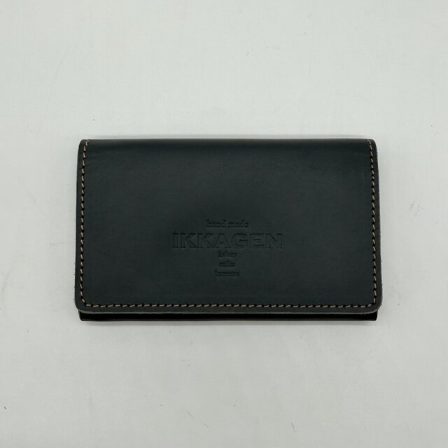 レザー名刺入れ（ハンドメイド／コンパクト／裏地あり／ギフト対応