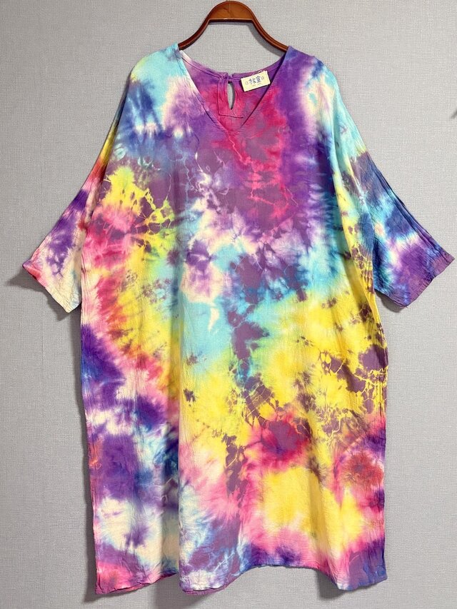 タイダイ ワンピース カラフル Hippies Dye最新作 HD25-57 | iichi