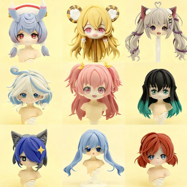 オビツ11対応 着脱式カスタムヘッド｜フェイス交換可能｜オーダー