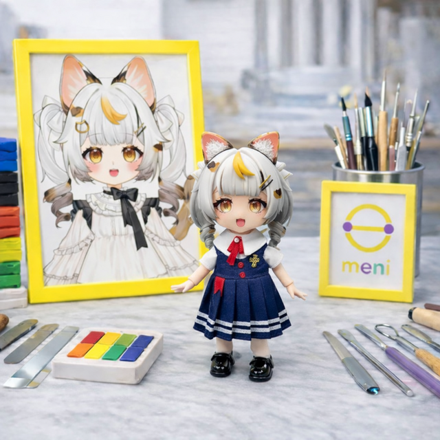 フェイス交換できるカスタムヘッド｜ねんどろいどどーる・オビツ11対応