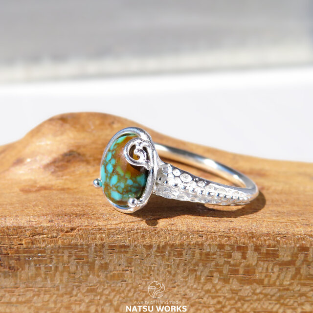 ターコイズ リング / No.8 Turquoise Ring 256 | iichi 日々の暮らしを 