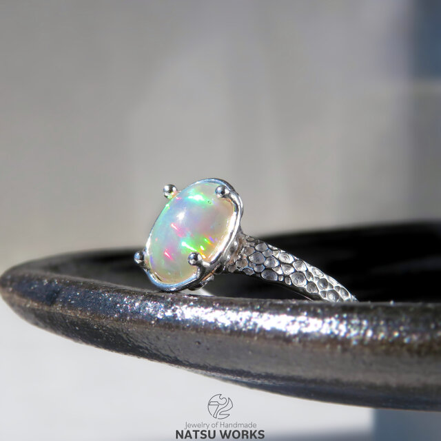 オパール リング / precious Opal Ring 257 | iichi 日々の暮らしを