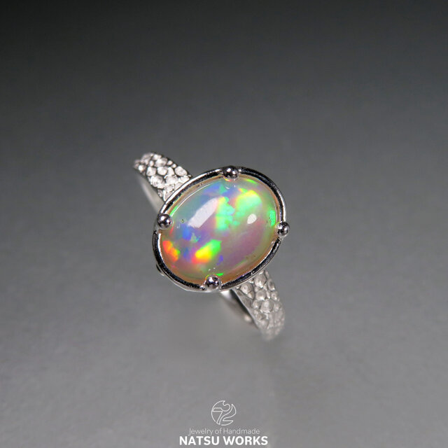 パーセルジュエリー オパール　リング オパール リング / precious Opal Ring 257 | iichi 日々の暮らしを
