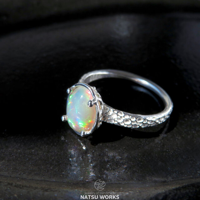 オパール リング / precious Opal Ring 257 | iichi 日々の暮らしを