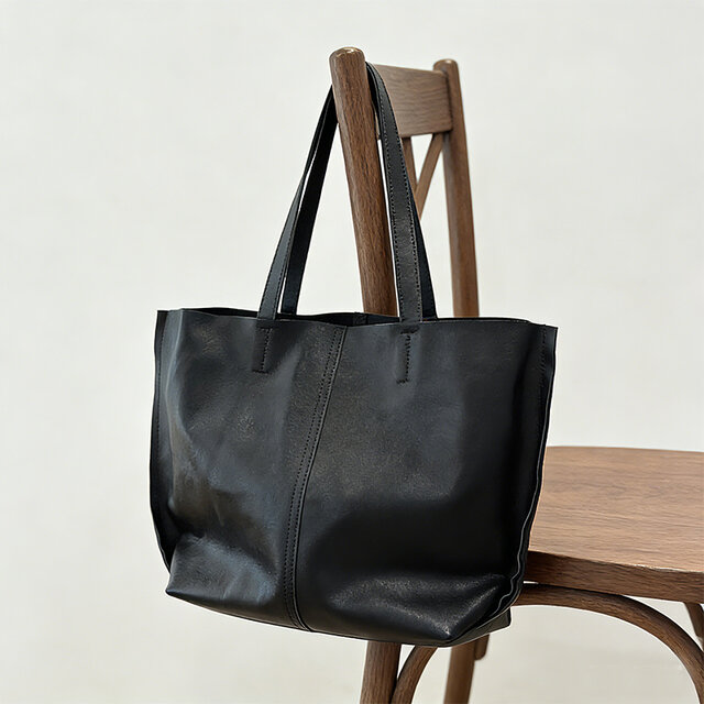 本革レザー なめし革 ハンドメイド トートバッグ 長く愛される 通勤
