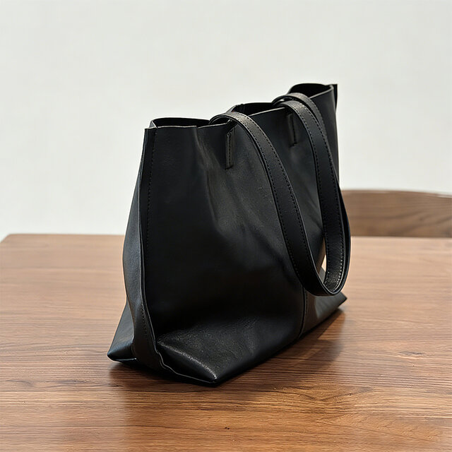 本革レザー なめし革 ハンドメイド トートバッグ 長く愛される 通勤