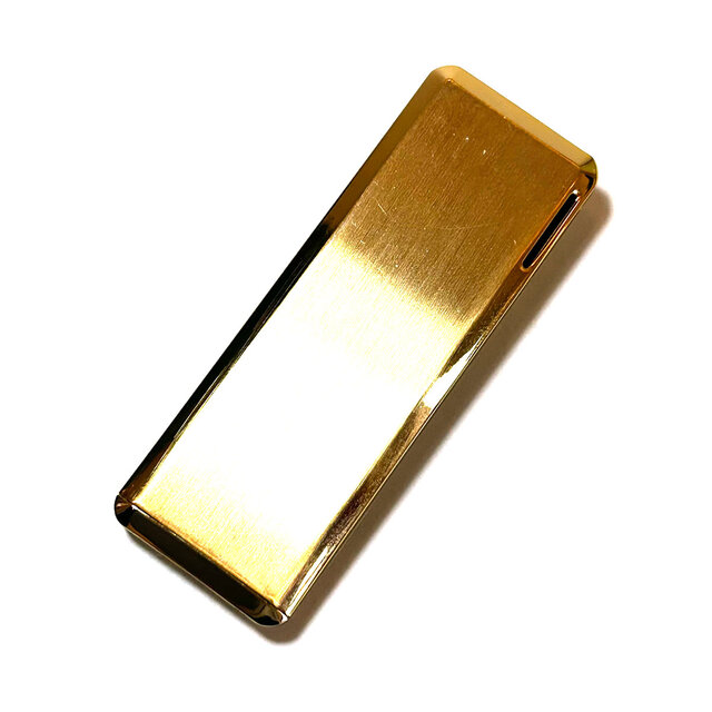 Valentino Garavani Gold Tone Lighter with Convertible Case V-8