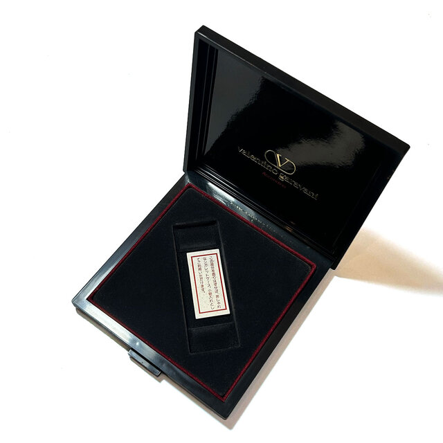Valentino Garavani Gold Tone Lighter with Convertible Case V-8