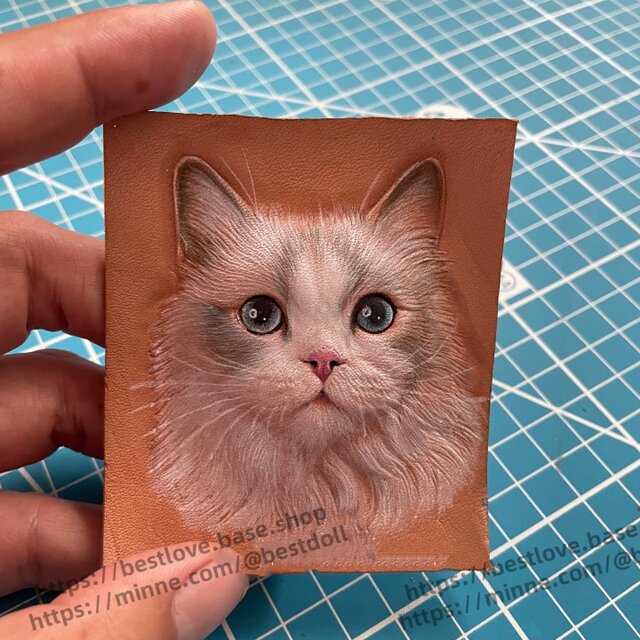 うちの子 ペット 猫 犬 ハンドメイド うちの子 キーホルダー レザー