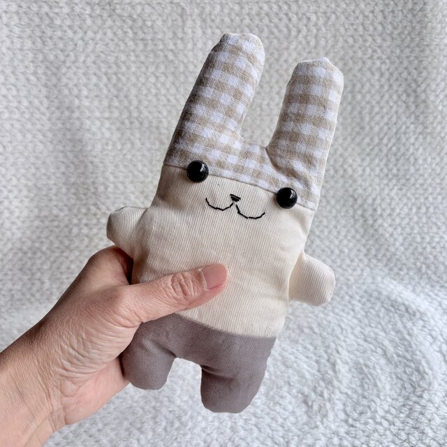 うさぎ ぬいぐるみ ハンドメイド フニータ 癒し系 | iichi 日々の
